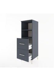 Hyperion Dolap 2 Raflı 2 Çekmeceli 44x44x134 - S49M025V5B
