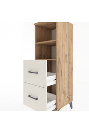 Hyperion Dolap 2 Raflı 2 Çekmeceli 44x44x134 - S49M025V7B