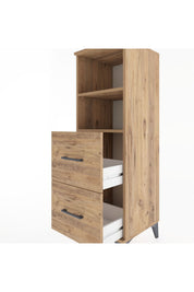 Hyperion Dolap 2 Raflı 2 Çekmeceli 44x44x134 - S49M025V9B