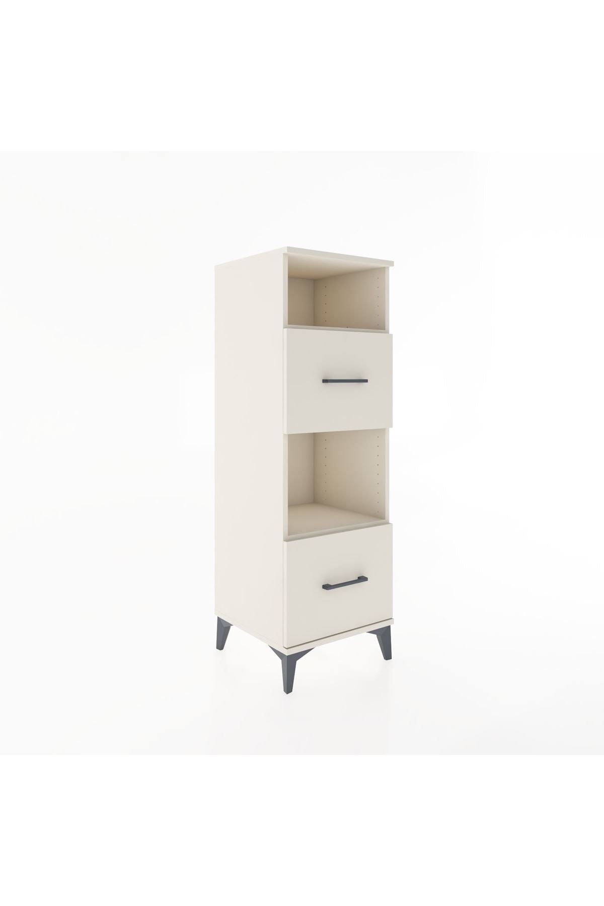 Hyperion Dolap 2 Raflı 2 Çekmeceli 44x44x134 - S49M026V1B