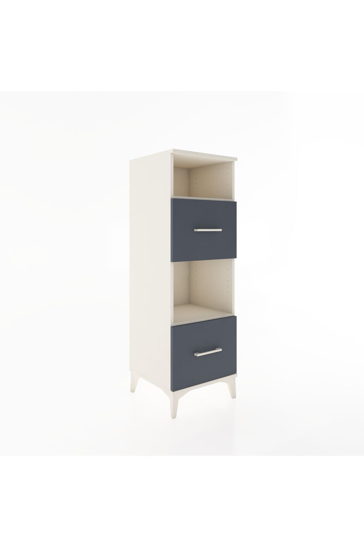 Hyperion Dolap 2 Raflı 2 Çekmeceli 44x44x134 - S49M026V2B