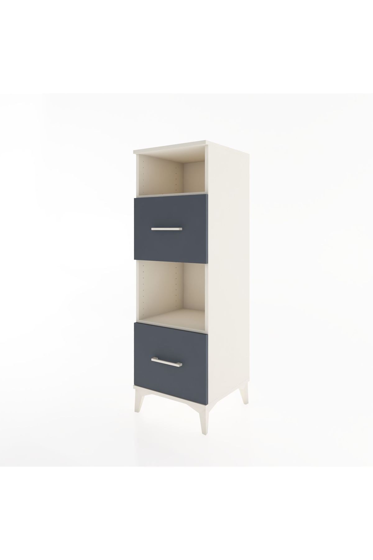 Hyperion Dolap 2 Raflı 2 Çekmeceli 44x44x134 - S49M026V2B