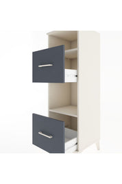 Hyperion Dolap 2 Raflı 2 Çekmeceli 44x44x134 - S49M026V2B