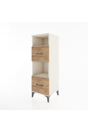 Hyperion Dolap 2 Raflı 2 Çekmeceli 44x44x134 - S49M026V3B