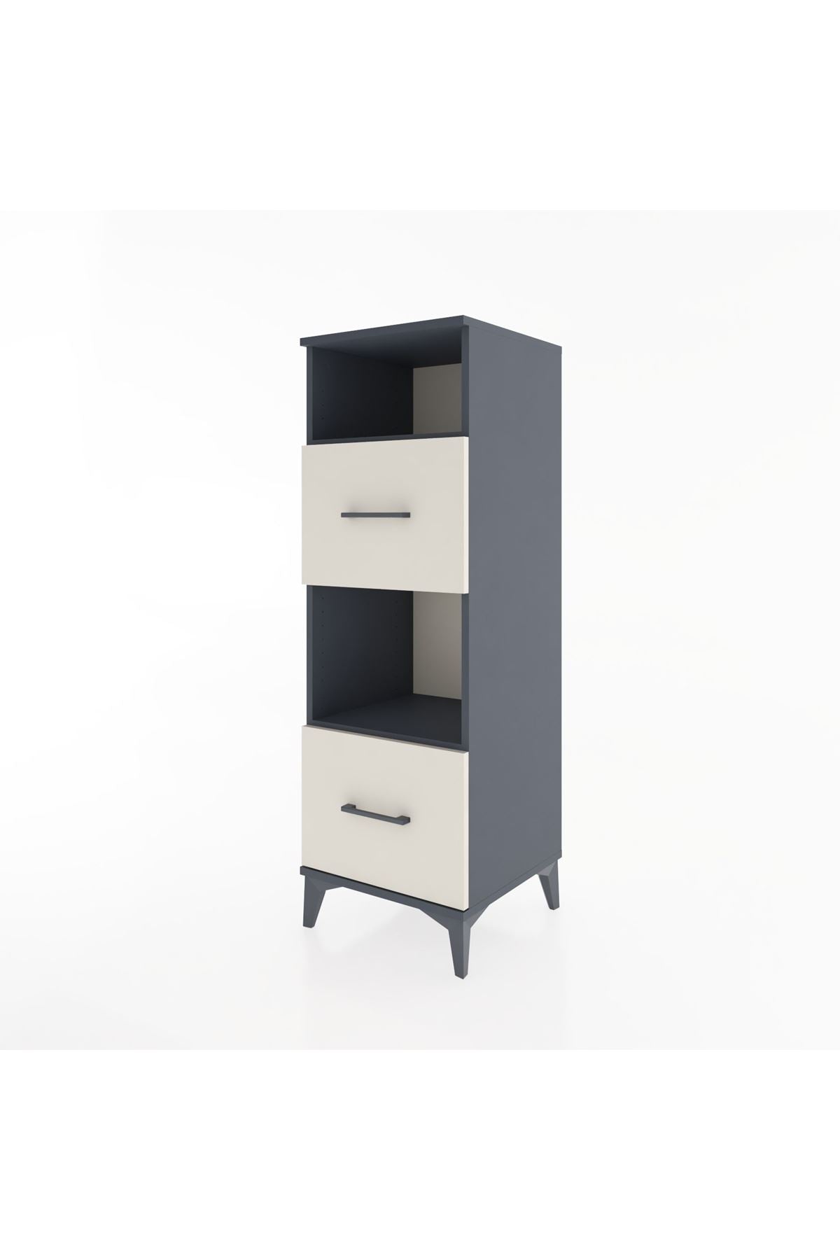 Hyperion Dolap 2 Raflı 2 Çekmeceli 44x44x134 - S49M026V4B