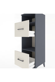 Hyperion Dolap 2 Raflı 2 Çekmeceli 44x44x134 - S49M026V4B