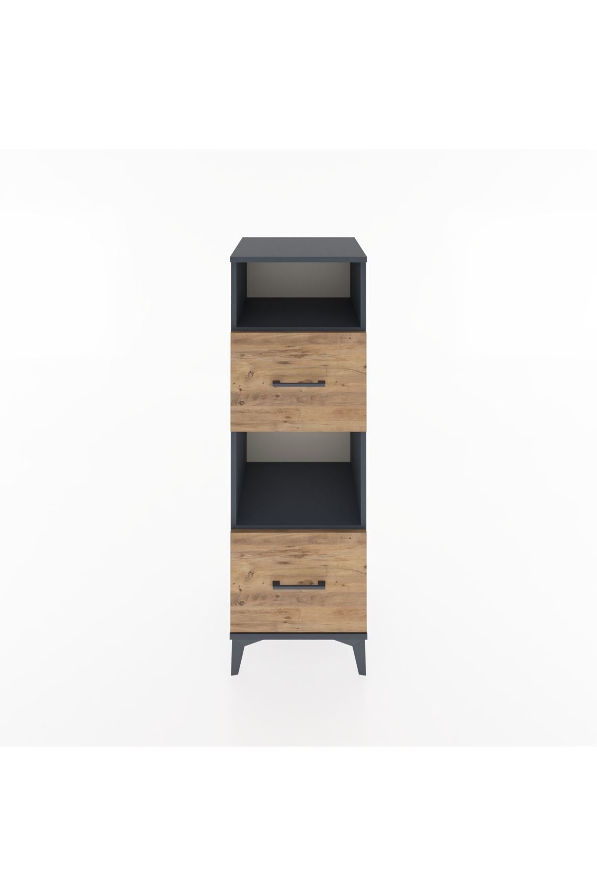 Hyperion Dolap 2 Raflı 2 Çekmeceli 44x44x134 - S49M026V6B