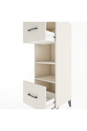 Hyperion Dolap 2 Raflı 2 Çekmeceli 44x44x134 - S49M027V1B