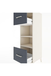 Hyperion Dolap 2 Raflı 2 Çekmeceli 44x44x134 - S49M027V2B