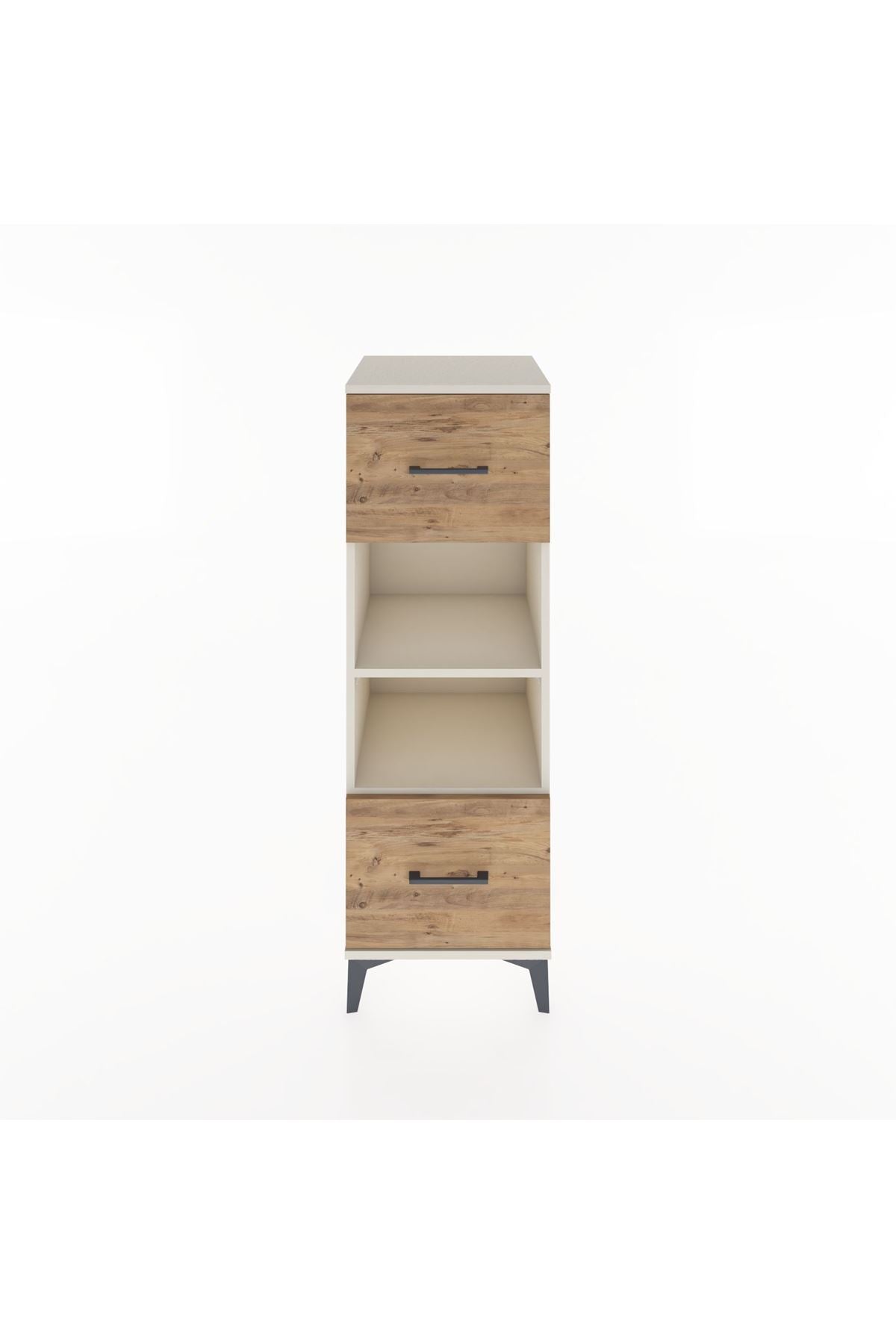 Hyperion Dolap 2 Raflı 2 Çekmeceli 44x44x134 - S49M027V3B