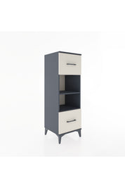 Hyperion Dolap 2 Raflı 2 Çekmeceli 44x44x134 - S49M027V4B