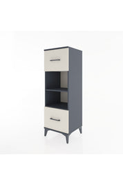 Hyperion Dolap 2 Raflı 2 Çekmeceli 44x44x134 - S49M027V4B