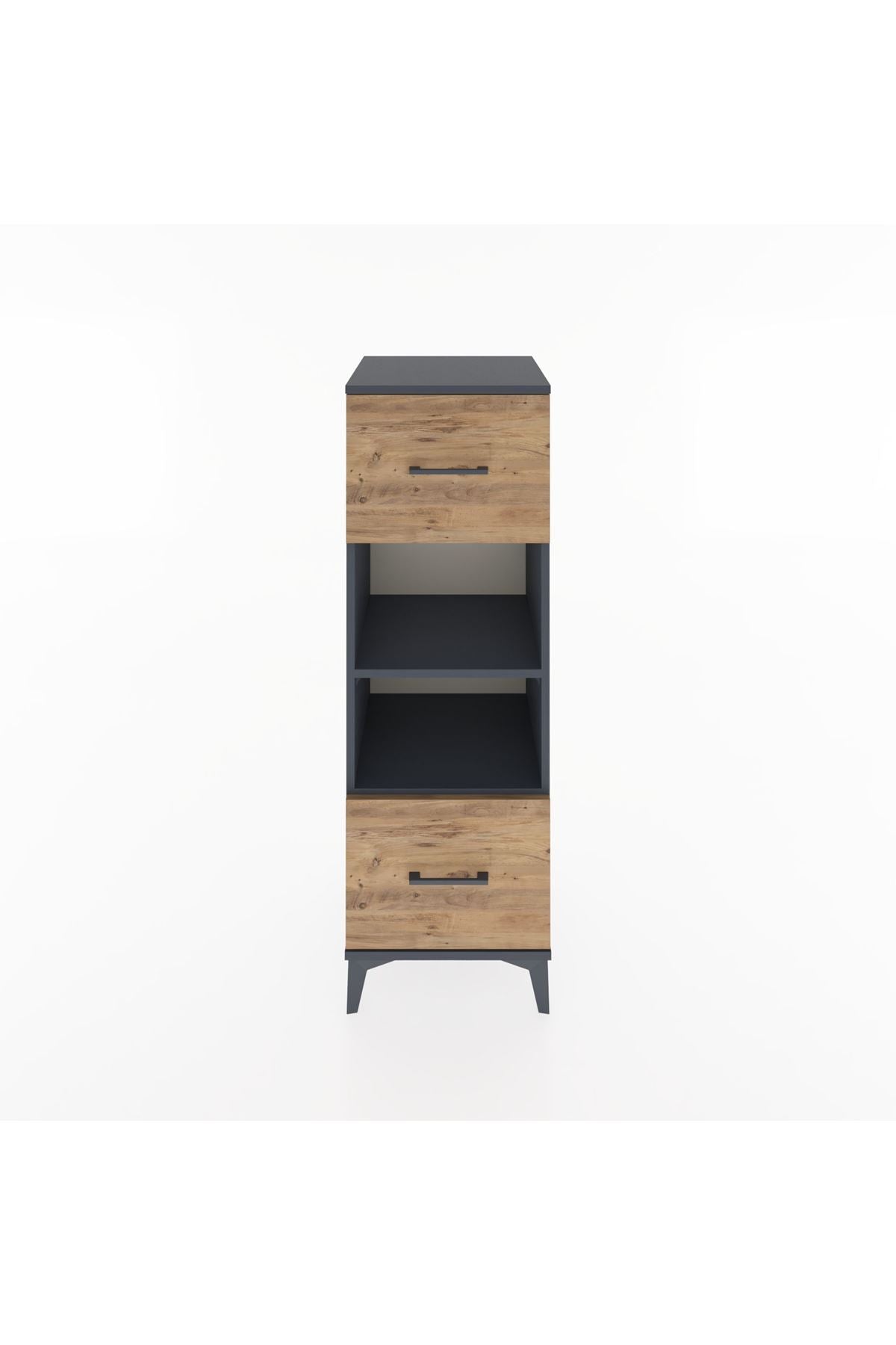 Hyperion Dolap 2 Raflı 2 Çekmeceli 44x44x134 - S49M027V6B