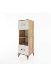 Hyperion Dolap 2 Raflı 2 Çekmeceli 44x44x134 - S49M027V7B
