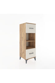 Hyperion Dolap 2 Raflı 2 Çekmeceli 44x44x134 - S49M027V7B