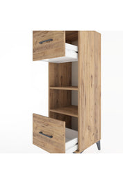 Hyperion Dolap 2 Raflı 2 Çekmeceli 44x44x134 - S49M027V9B