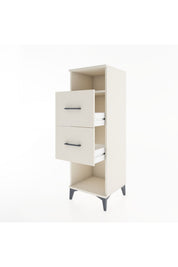 Hyperion Dolap Tek Raflı 2 Çekmeceli 44x44x134 - S49M028V1B