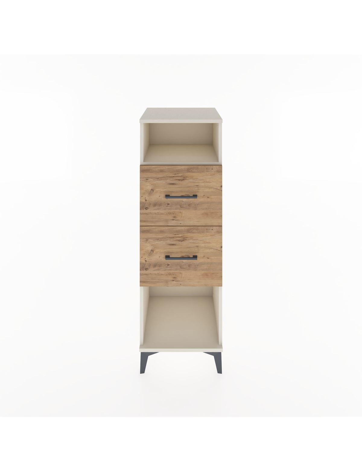 Hyperion Dolap Tek Raflı 2 Çekmeceli 44x44x134 - S49M028V3B