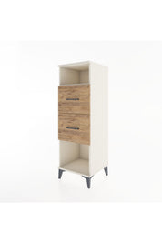 Hyperion Dolap Tek Raflı 2 Çekmeceli 44x44x134 - S49M028V3B