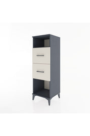 Hyperion Dolap Tek Raflı 2 Çekmeceli 44x44x134 - S49M028V4B
