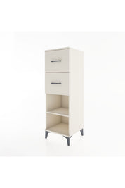 Hyperion Dolap Tek Raflı 2 Çekmeceli 44x44x134 - S49M029V1B