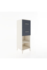 Hyperion Dolap Tek Raflı 2 Çekmeceli 44x44x134 - S49M029V2B