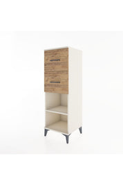 Hyperion Dolap Tek Raflı 2 Çekmeceli 44x44x134 - S49M029V3B