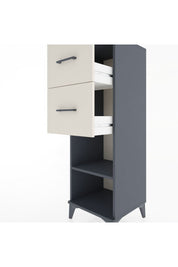 Hyperion Dolap Tek Raflı 2 Çekmeceli 44x44x134 - S49M029V4B