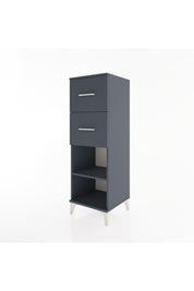 Hyperion Dolap Tek Raflı 2 Çekmeceli 44x44x134 - S49M029V5B