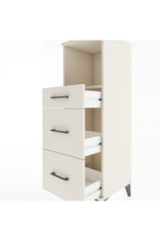 Hyperion Dolap Tek Raflı 3 Çekmeceli 44x44x134 - S49M030V1B