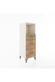 Hyperion Dolap Tek Raflı 3 Çekmeceli 44x44x134 - S49M030V3B