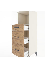 Hyperion Dolap Tek Raflı 3 Çekmeceli 44x44x134 - S49M030V3B