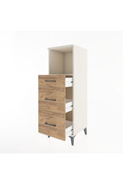 Hyperion Dolap Tek Raflı 3 Çekmeceli 44x44x134 - S49M030V3B