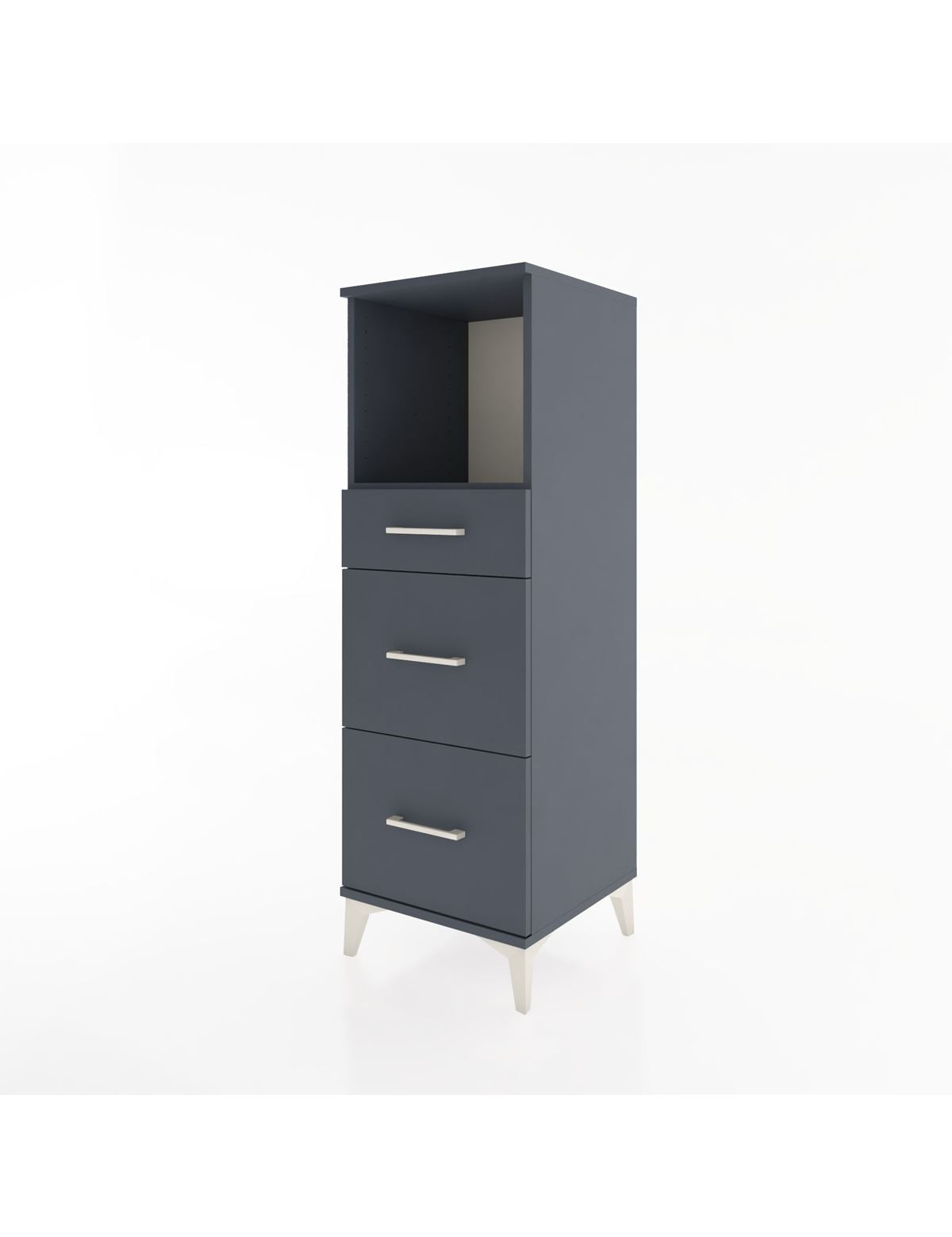 Hyperion Dolap Tek Raflı 3 Çekmeceli 44x44x134 - S49M030V5B