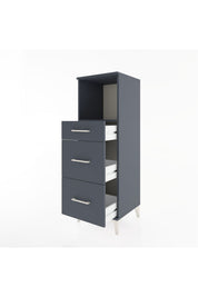 Hyperion Dolap Tek Raflı 3 Çekmeceli 44x44x134 - S49M030V5B