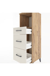 Hyperion Dolap Tek Raflı 3 Çekmeceli 44x44x134 - S49M030V7B