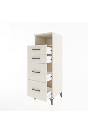 Hyperion Dolap Tek Raflı 4 Çekmeceli 44x44x134 - S49M031V1B