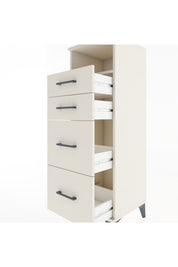 Hyperion Dolap Tek Raflı 4 Çekmeceli 44x44x134 - S49M031V1B
