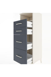 Hyperion Dolap Tek Raflı 4 Çekmeceli 44x44x134 - S49M031V2B