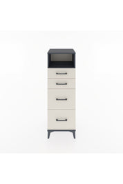 Hyperion Dolap Tek Raflı 4 Çekmeceli 44x44x134 - S49M031V4B