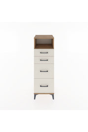 Hyperion Dolap Tek Raflı 4 Çekmeceli 44x44x134 - S49M031V7B