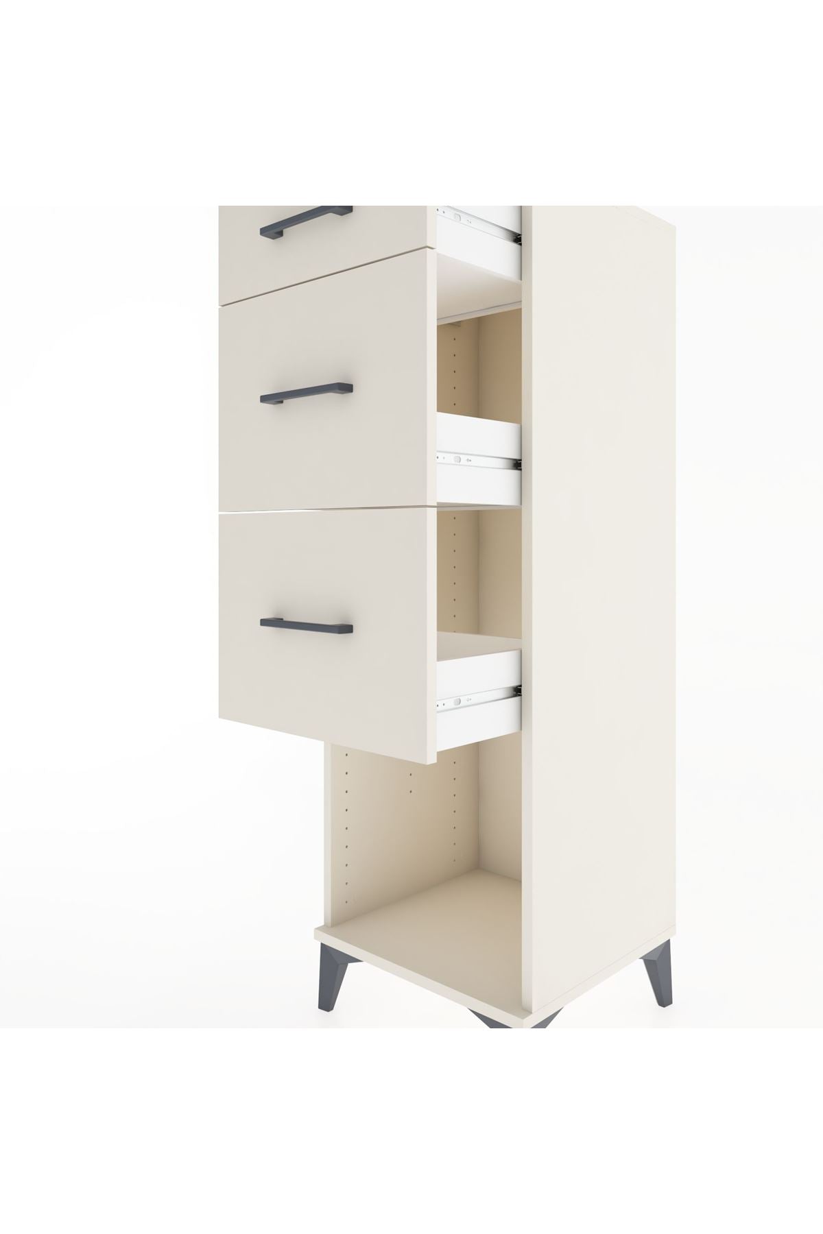 Hyperion Dolap 3 Çekmeceli 44x44x134 - S49M033V1B