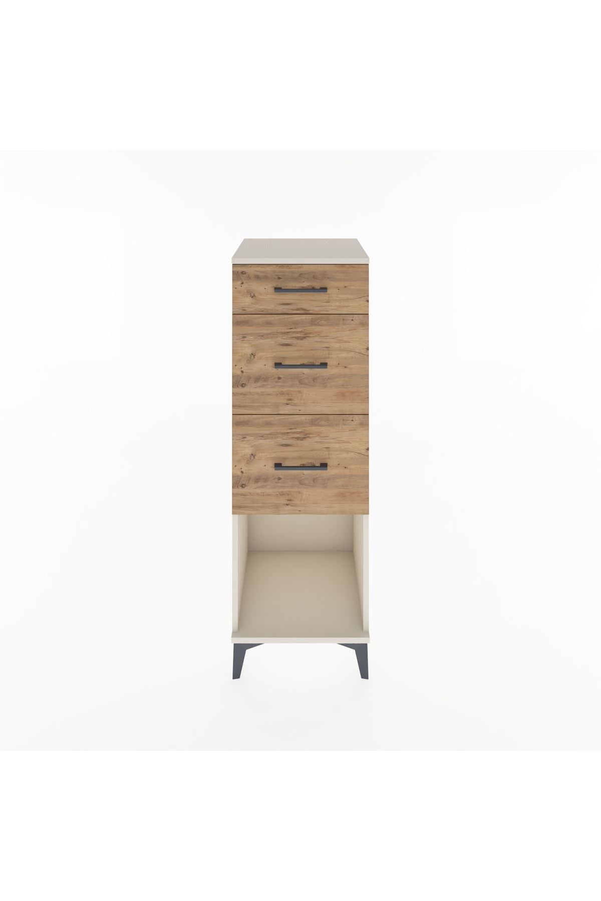 Hyperion Dolap 3 Çekmeceli 44x44x134 - S49M033V3B