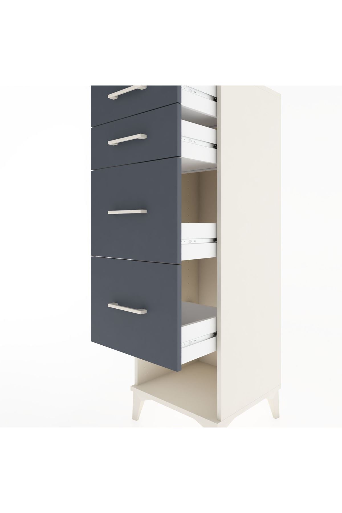 Hyperion Dolap 4 Çekmeceli 44x44x134 - S49M034V2B