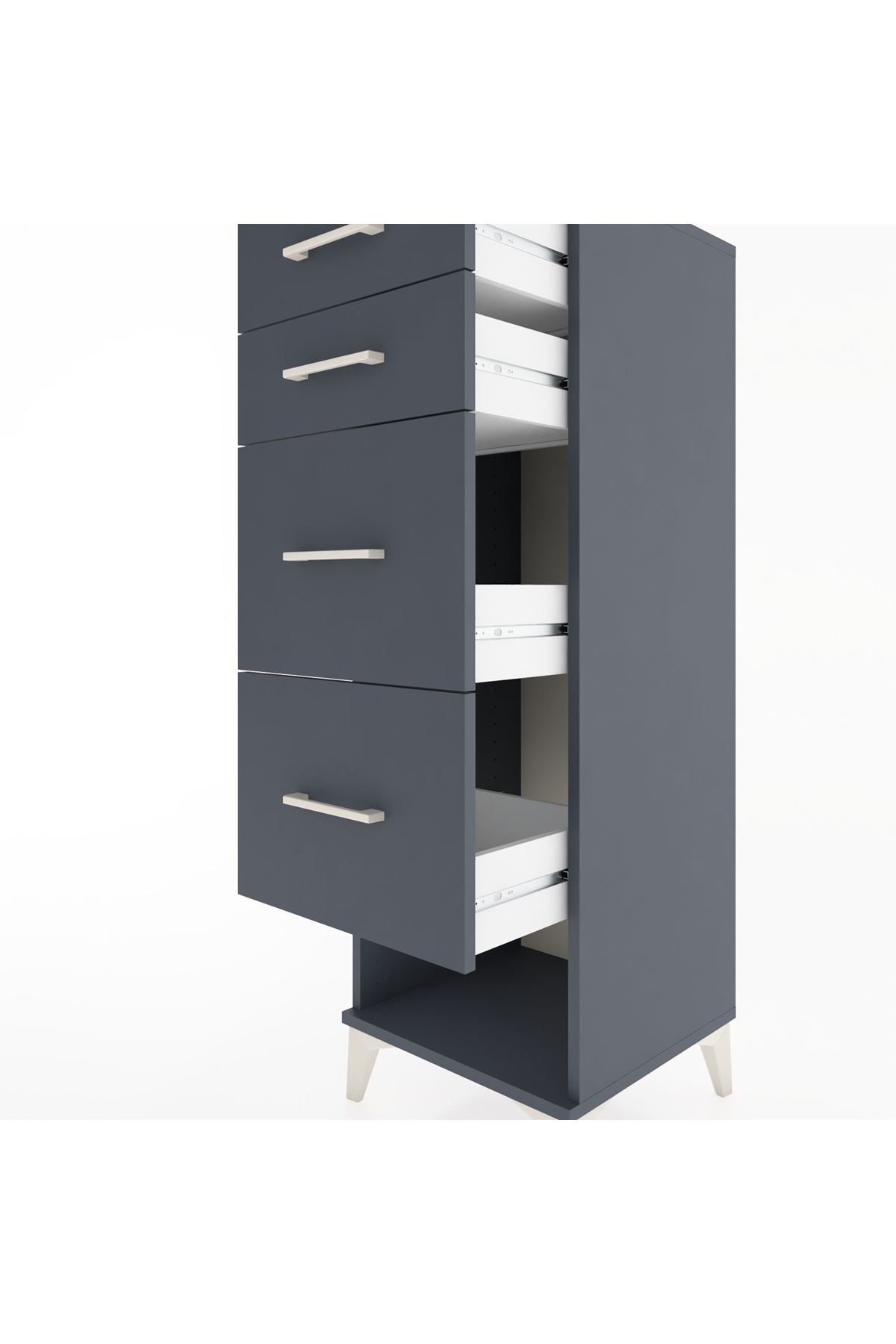 Hyperion Dolap 4 Çekmeceli 44x44x134 - S49M034V5B