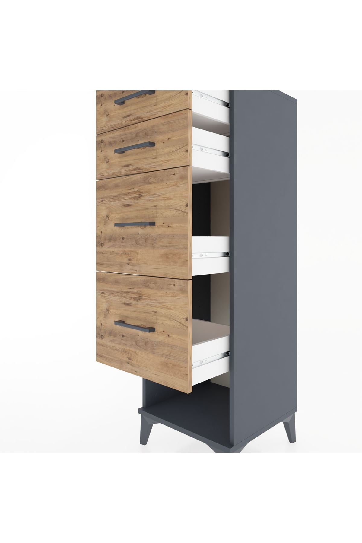 Hyperion Dolap 4 Çekmeceli 44x44x134 - S49M034V6B