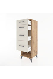 Hyperion Dolap 4 Çekmeceli 44x44x134 - S49M034V7B