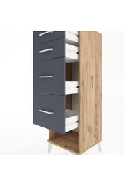 Hyperion Dolap 4 Çekmeceli 44x44x134 - S49M034V8B