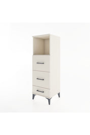 Hyperion Dolap Tek Raflı 3 Çekmeceli 44x44x134 - S49M035V1B