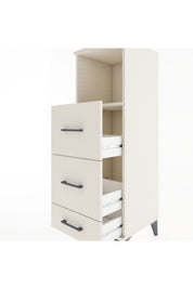 Hyperion Dolap Tek Raflı 3 Çekmeceli 44x44x134 - S49M035V1B